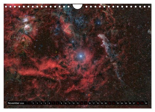 Produktbild: Deepsky XVII (Wandkalender 2026 DIN A4 quer), CALVENDO Monatskalender
