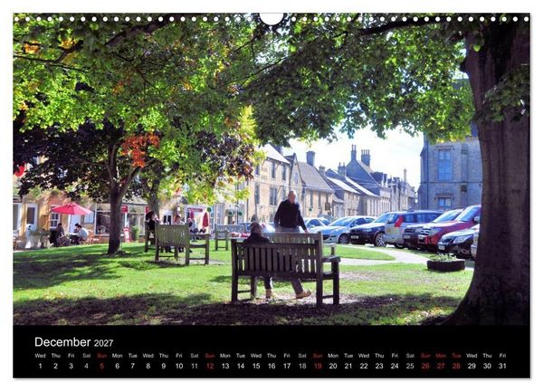 Produktbild: Cotswold Towns (Wall Calendar 2027 DIN A3 landscape), CALVENDO 12 Month Wall Calendar