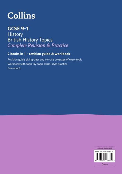 Produktbild: GCSE 9-1 History (British History Topics) All-in-One Complete Revision and Practice