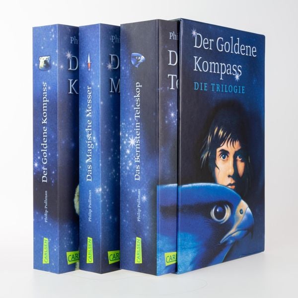 Produktbild: His Dark Materials: Der Goldene Kompass, Das Magische Messer und Das Bernstein-Teleskop im Schuber