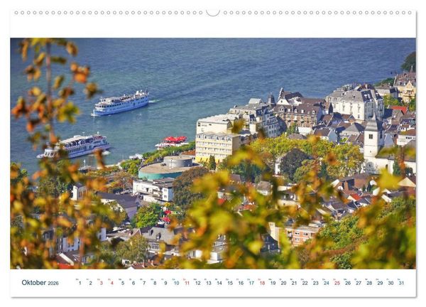 Produktbild: K&ouml;nigswinter. Drachenfels und Rheinromantik (Wandkalender 2026 DIN A2 quer), CALVENDO Monatskalender
