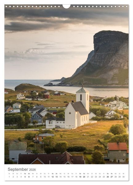 Produktbild: Die Lofoten &ndash; Landschaftsfotografien aus Nordnorwegen (Wandkalender 2026 DIN A3 hoch), CALVENDO Monatskalender
