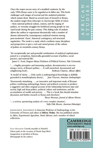 Produktbild: The Culture of Politics in Modern Kenya