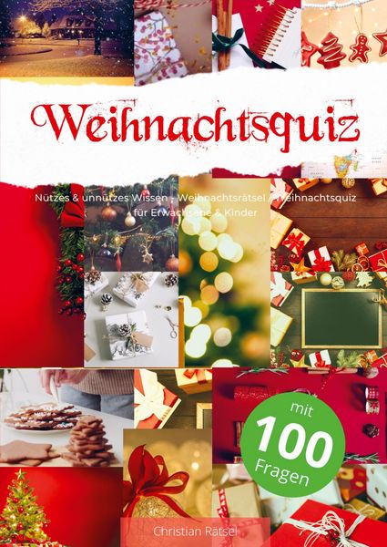 Produktbild: Weihnachtsquiz mit 100 Fragen