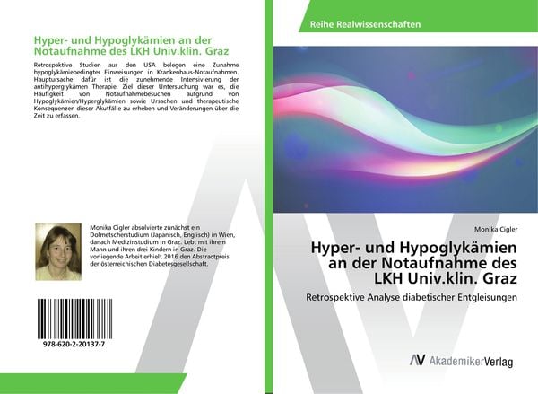 Produktbild: Hyper- und Hypoglyk&auml;mien an der Notaufnahme des LKH Univ.klin. Graz