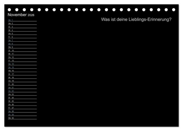 Produktbild: Mein Pers&ouml;nlicher Kalender (Tischkalender 2026 DIN A5 quer), CALVENDO Monatskalender