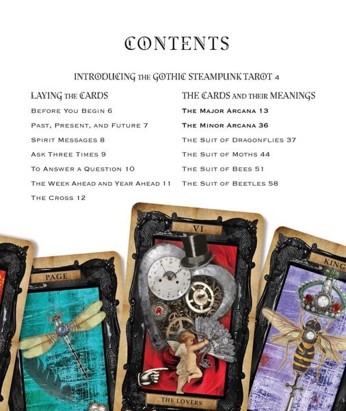 Produktbild: The Gothic Steampunk Tarot