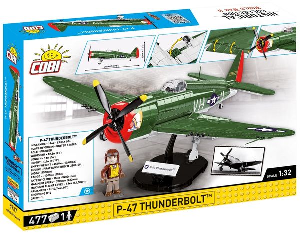 Produktbild: COBI Historical Collection 5737 - P-47 Thunderbolt