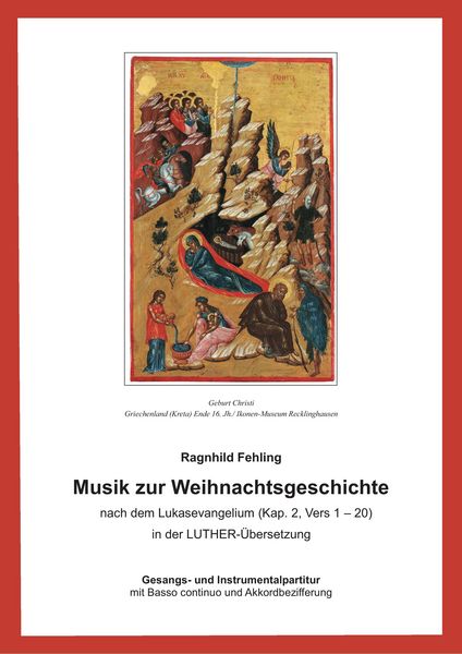 Produktbild: Musik zur Weihnachtsgeschichte nach dem Lukasevangelium (Kap.2,1-20)