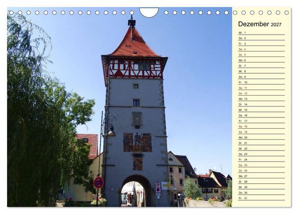 Produktbild: Unterwegs in Waiblingen (Wandkalender 2027 DIN A4 quer), CALVENDO Monatskalender