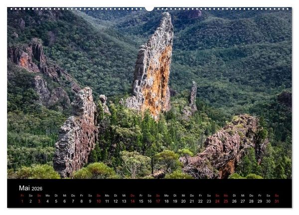 Produktbild: Australien 2026 Natur und Kultur (hochwertiger Premium Wandkalender 2026 DIN A2 quer), Kunstdruck in Hochglanz