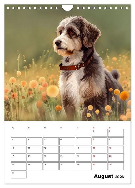 Produktbild: Aussiedoodle - Hunde zum Liebhaben (Wandkalender 2026 DIN A4 hoch), CALVENDO Monatskalender