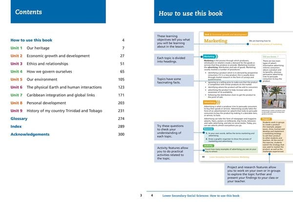 Produktbild: Student Book 3 Social Stud T&t