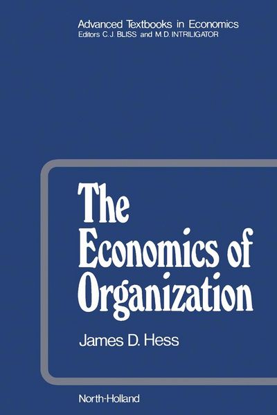 Produktbild: The Economics of Organization