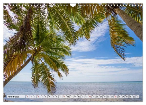 Produktbild: FLORIDA KEYS UND KEY WEST Malerische Reiseroute (Wandkalender 2026 DIN A3 quer), CALVENDO Monatskalender