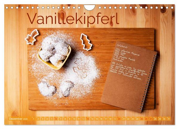 Produktbild: Einfache vegane Rezepte (Wandkalender 2026 DIN A4 quer), CALVENDO Monatskalender