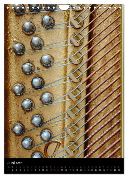 Produktbild: Musik (Wandkalender 2026 DIN A4 hoch), CALVENDO Monatskalender