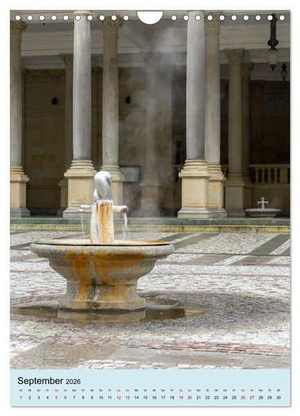Produktbild: Spaziergang durch Karlovy Vary (Wandkalender 2026 DIN A4 hoch), CALVENDO Monatskalender