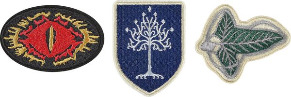 Produktbild: Moleskine Der Herr der Ringe Patches (3er-Set)
