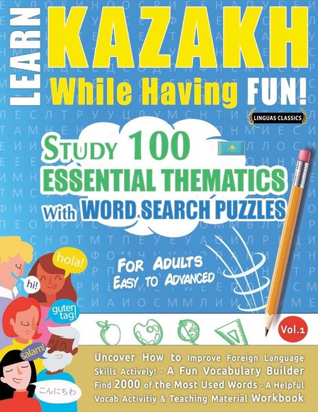 Produktbild: LEARN KAZAKH WHILE HAVING FUN! - FOR ADULTS
