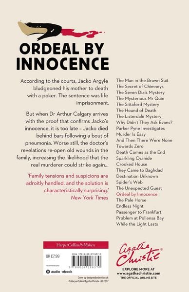 Produktbild: ORDEAL BY INNOCENCE PB