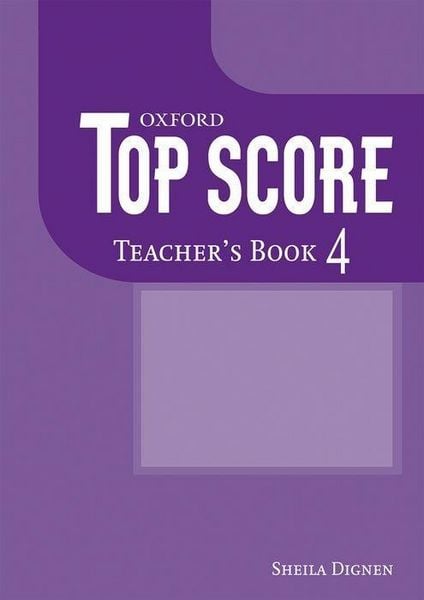 Produktbild: Duckworth, M: Top Score 4: Teacher's Book