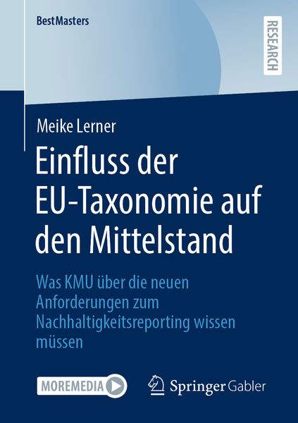Produktbild: Einfluss der EU-Taxonomie auf den Mittelstand