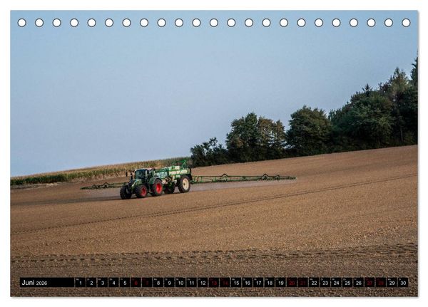 Produktbild: Landwirtschaft - Hightech auf dem Feld (Tischkalender 2026 DIN A5 quer), CALVENDO Monatskalender