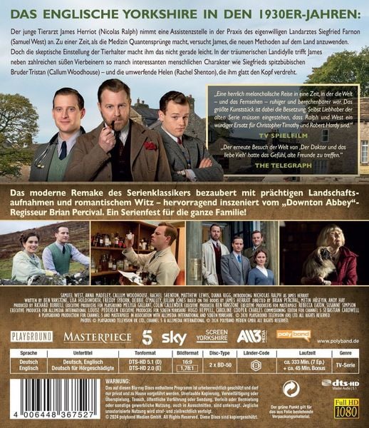 Produktbild: Der Doktor und das liebe Vieh - Staffel 1 - Erstmals auch auf Blu-ray! [2 BRs]