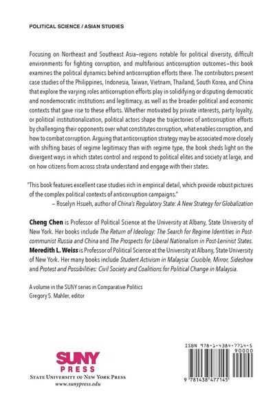 Produktbild: The Political Logics of Anticorruption Efforts in Asia