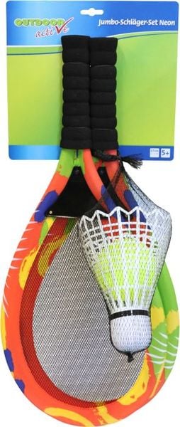 Outdoor active Jumbo-Schläger Set mit Bälle, Länge 67 cm