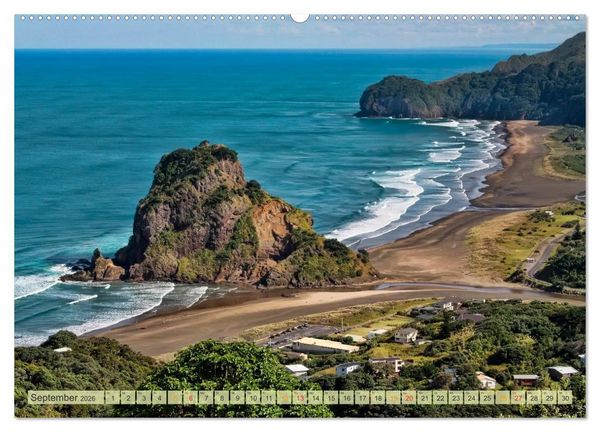Produktbild: Neuseeland - atemberaubend sch&ouml;n (hochwertiger Premium Wandkalender 2026 DIN A2 quer), Kunstdruck in Hochglanz