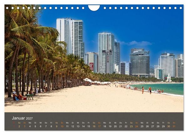Produktbild: Traumstr&auml;nde in Vietnam (Wandkalender 2027 DIN A4 quer), CALVENDO Monatskalender