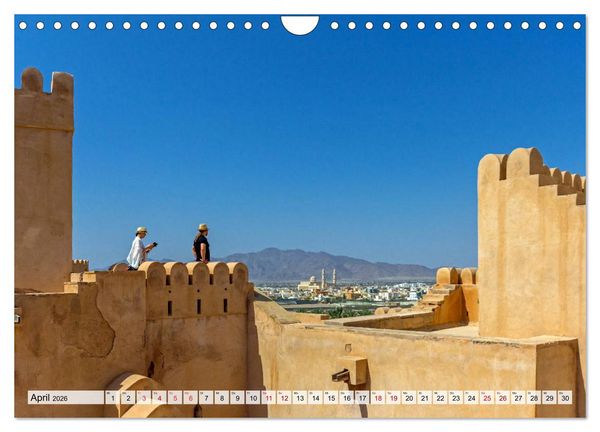 Produktbild: Oman - Eine Fotoreise (Wandkalender 2026 DIN A4 quer), CALVENDO Monatskalender
