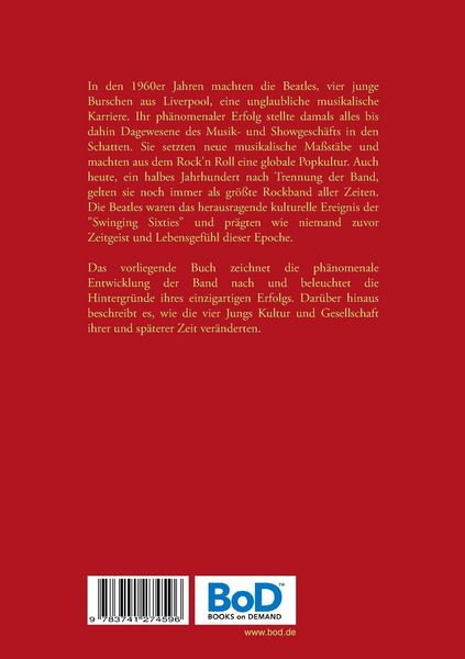 Produktbild: Die Kulturrevolution der Beatles