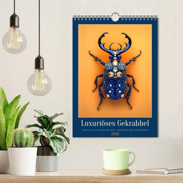 Produktbild: Luxuri&ouml;ses Gekrabbel (Wandkalender 2026 DIN A4 hoch), CALVENDO Monatskalender