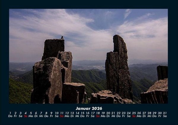 Produktbild: Landschaftskalender 2026 Fotokalender DIN A4