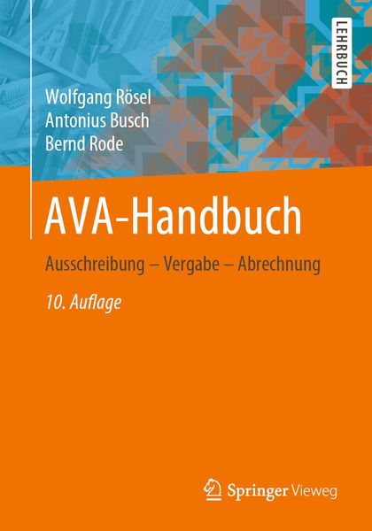 Produktbild: AVA-Handbuch