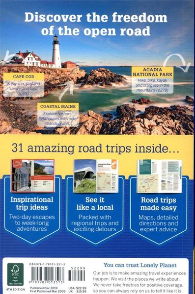 Produktbild: Lonely Planet: New England's Best Trips