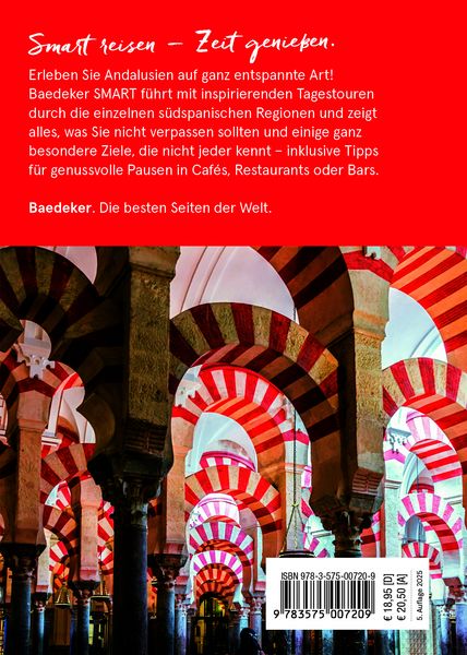 Produktbild: Baedeker SMART Reisef&uuml;hrer Andalusien