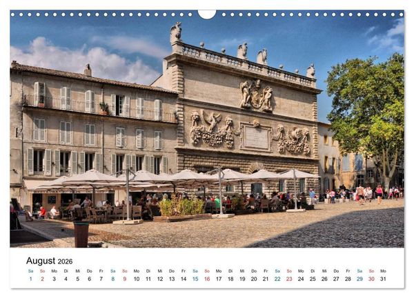 Produktbild: Avignon - Weltkulturerbe der UNESCO (Wandkalender 2026 DIN A3 quer), CALVENDO Monatskalender