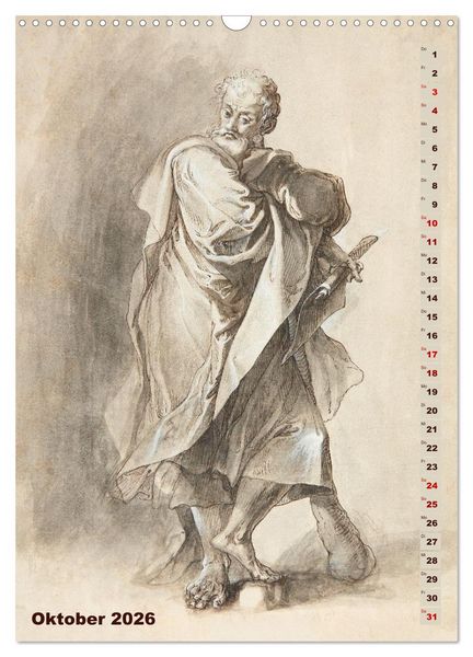 Produktbild: Jesus und die zw&ouml;lf Apostel (Wandkalender 2026 DIN A3 hoch), CALVENDO Monatskalender