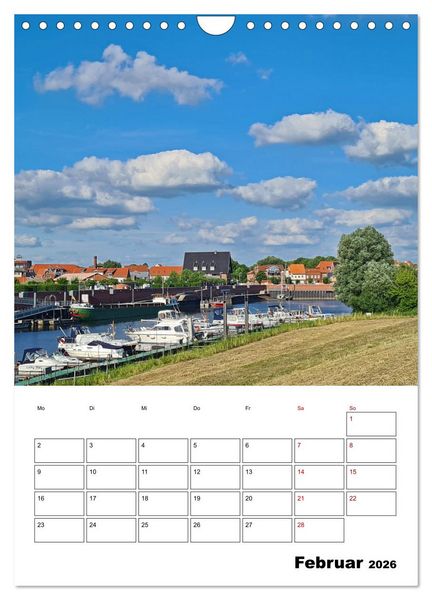 Produktbild: Boizenburg am Elberadweg (Wandkalender 2026 DIN A4 hoch), CALVENDO Monatskalender
