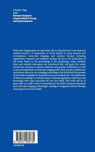 Produktbild: Molecular Imaging for Integrated Medical Therapy and Drug Development