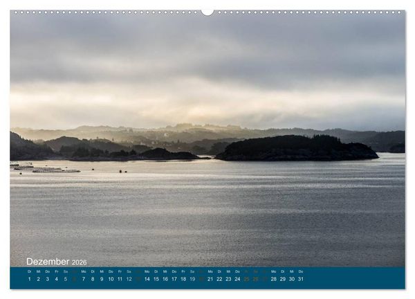 Produktbild: Norwegen atemberaubende Landschaft (Wandkalender 2026 DIN A2 quer), CALVENDO Monatskalender