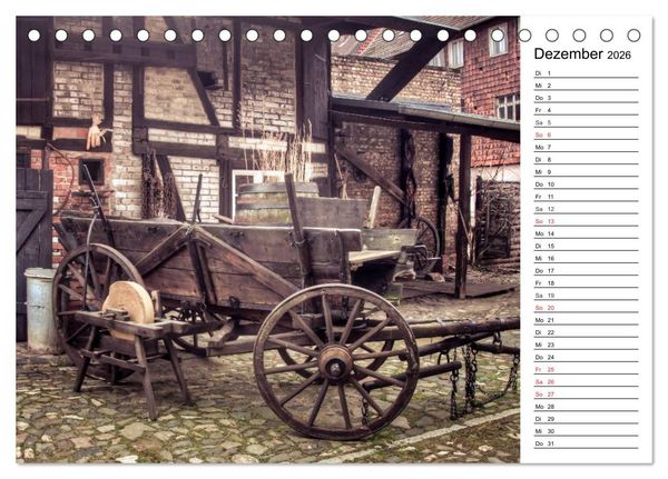 Produktbild: Fachwerkh&auml;user im Harz (Tischkalender 2026 DIN A5 quer), CALVENDO Monatskalender