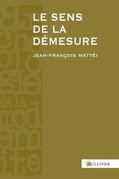 Produktbild: Le Sens de la Demesure