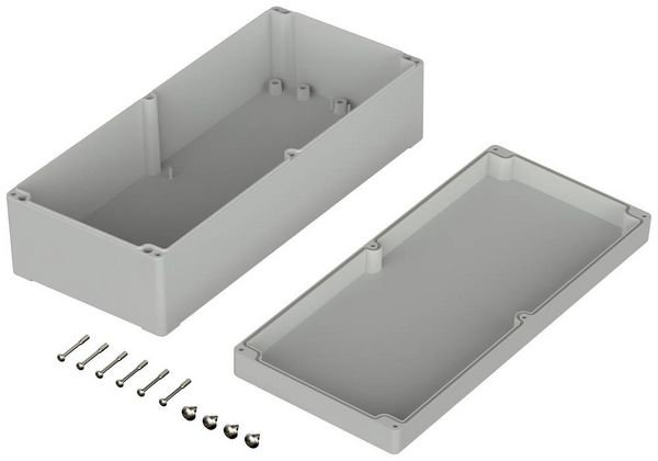 Produktbild: Bopla EUROMAS M 251 02251000 Industrie-Geh&auml;use 360 x 160 x 100 Polycarbonat Lichtgrau (RAL 7035) 1 St.