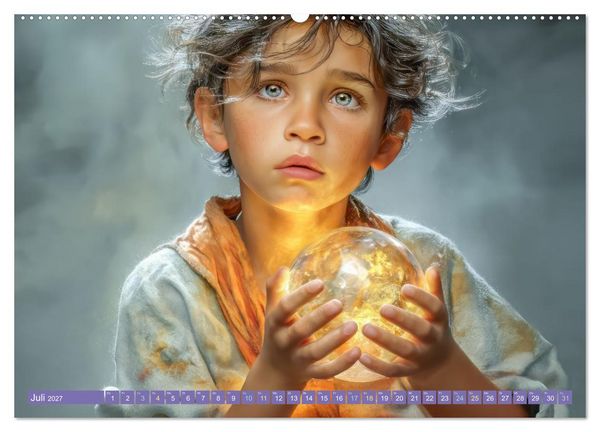 Produktbild: Faszination Licht - Durch Kinderaugen gesehen (Wandkalender 2027 DIN A2 quer), CALVENDO Monatskalender