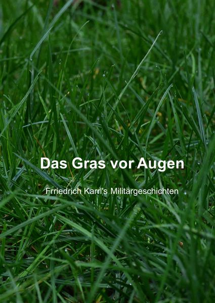 Produktbild: Das Gras vor Augen